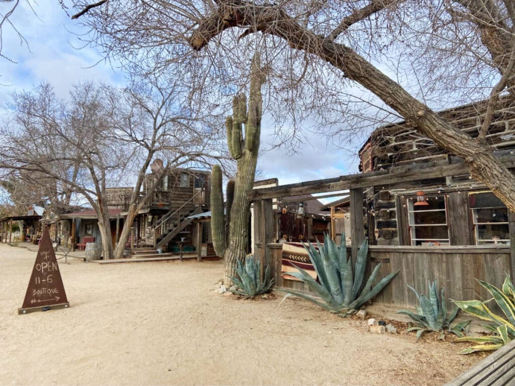 View from the main ghost town in Pioneertown