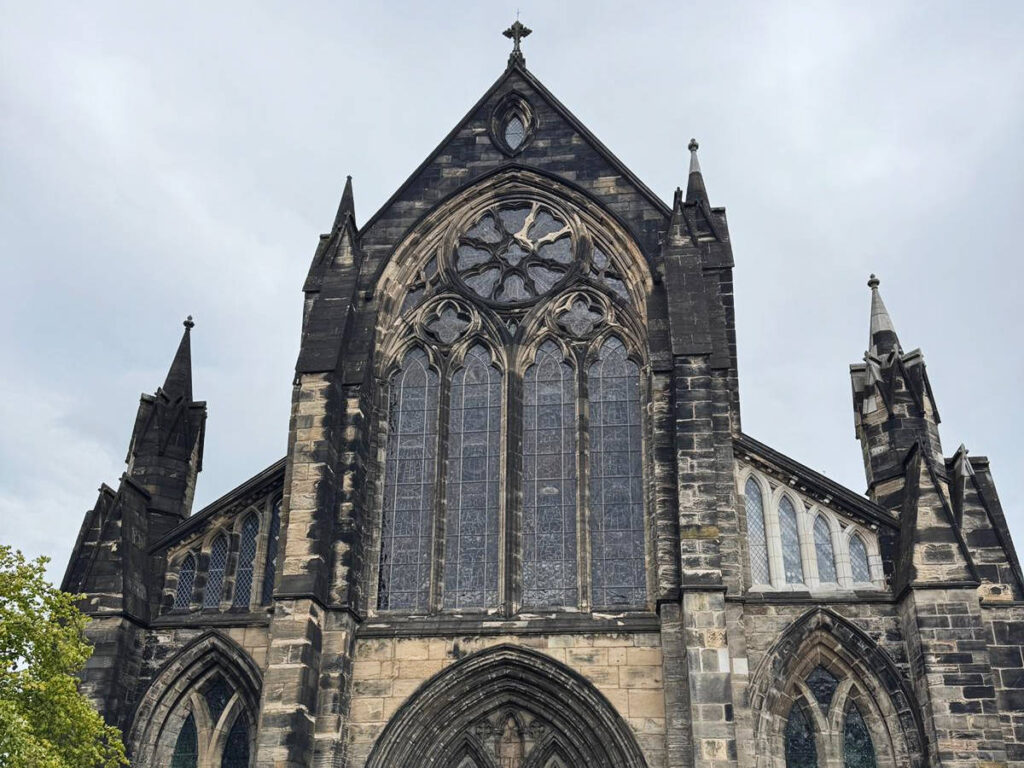 The Glasgow Cathedral from the outside