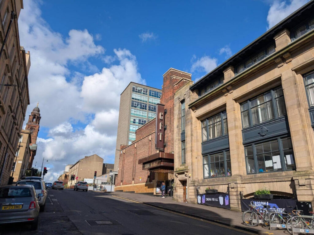 Exterior view of the Glasgow Film Theatre