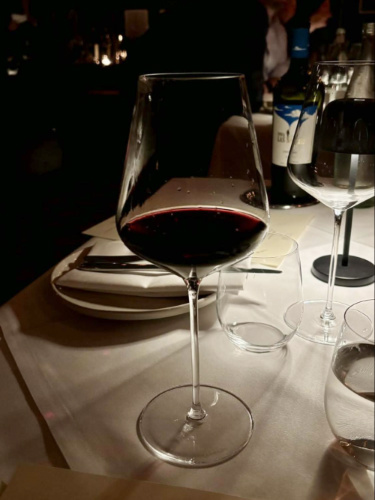 A glass of Malbec from Zoilo