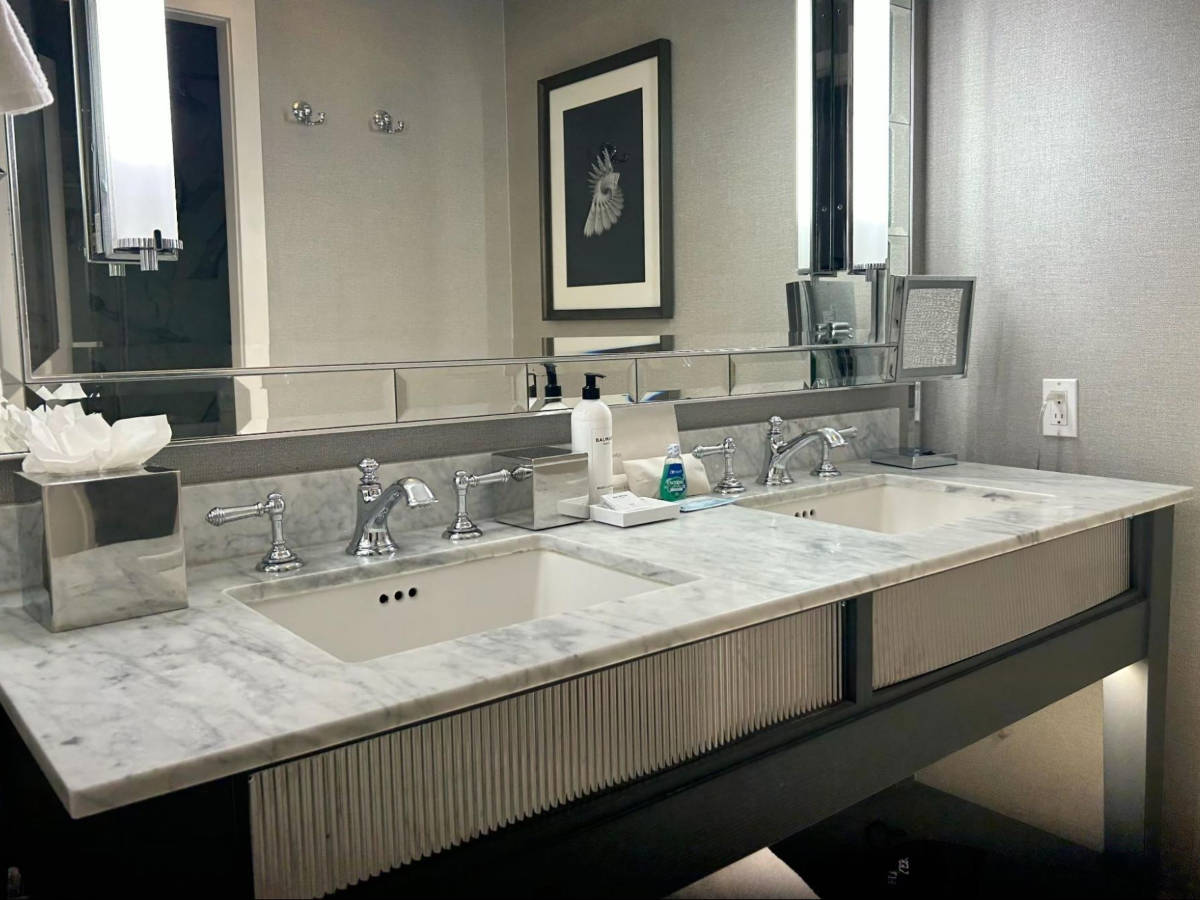 The interior of the bathroom in Grand Hyatt Vail
