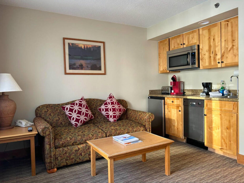 View of Grand Lodge Crested Butte kitchen area