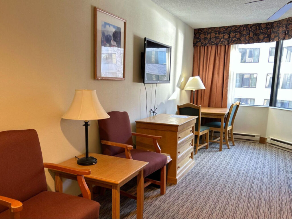 View of a spacious room at Grand Lodge Crested Butte