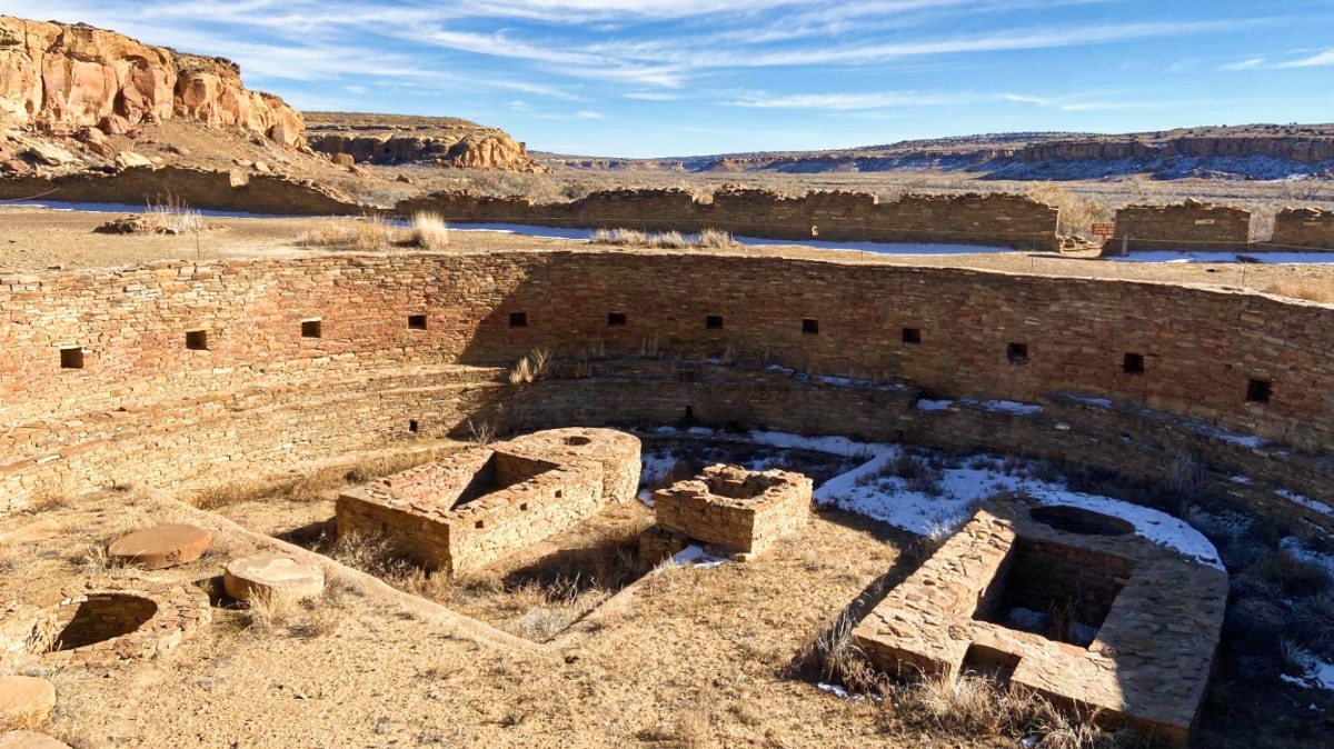 The Great Kivas at the Chaco Canyon