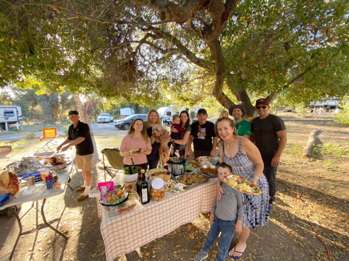 The author, Jess Levy with her friends at the Guajome Regional Park