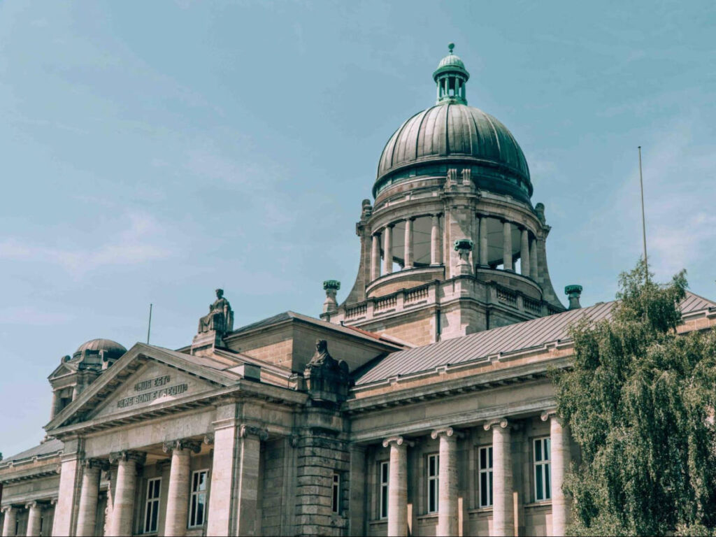 The dome of the Hamburg Constitutional Court