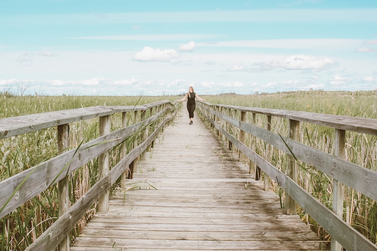 Strolling along Hecla-Grindstone Provincial Park