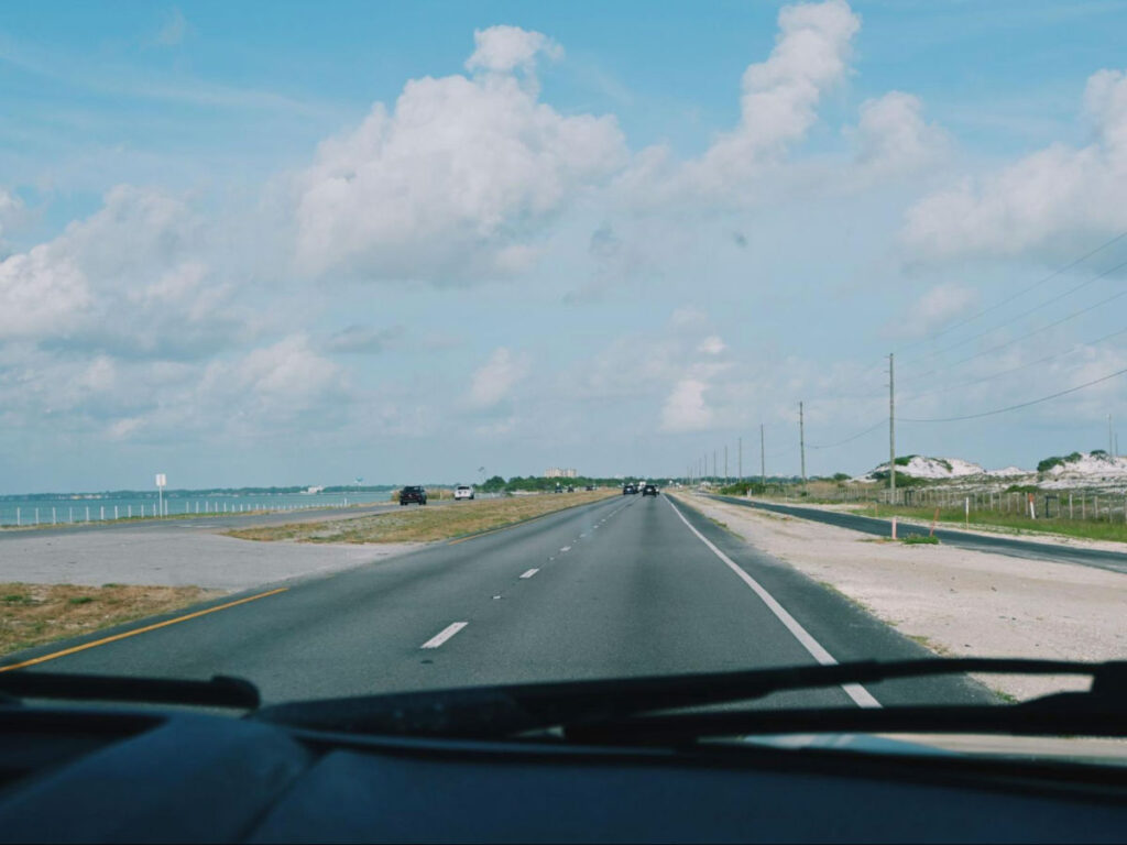 View of Highway 98 in Destin