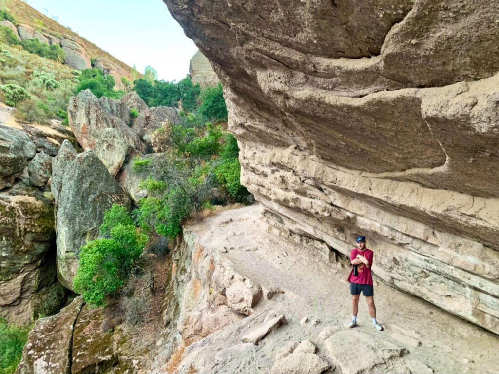 A man on the trail in Northern Arizona