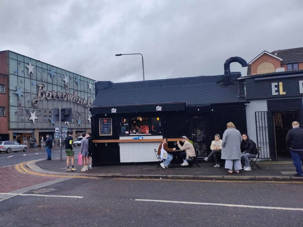 People dining at Ho Lee Fook near Barrowland Ballroom