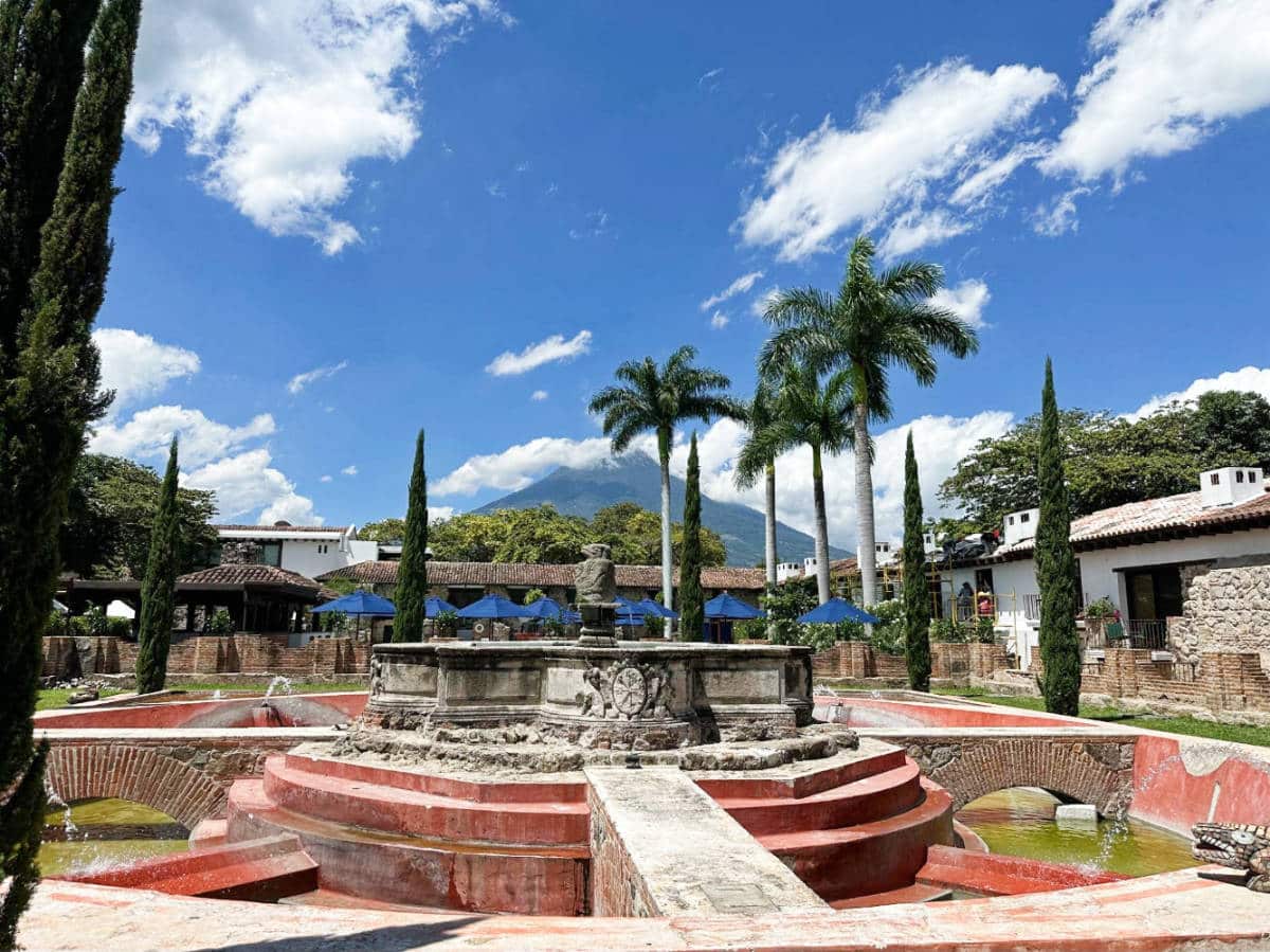 View at the courtyard in Hotel Museo Spa Casa Santo Domingo