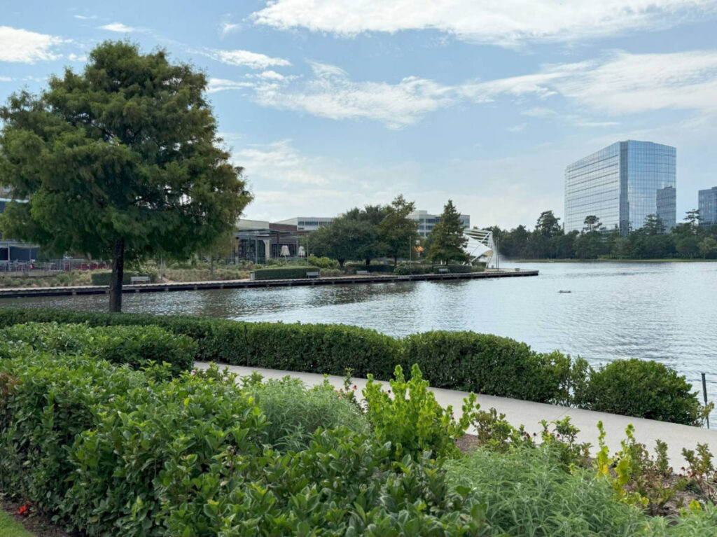View of Hughes Landing