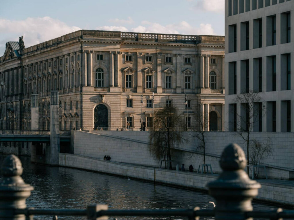 View of the Humboldt Forum across the Spree