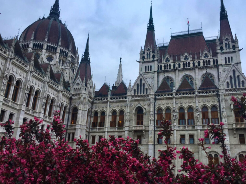 View of the Hungarian Parliament in Budapest