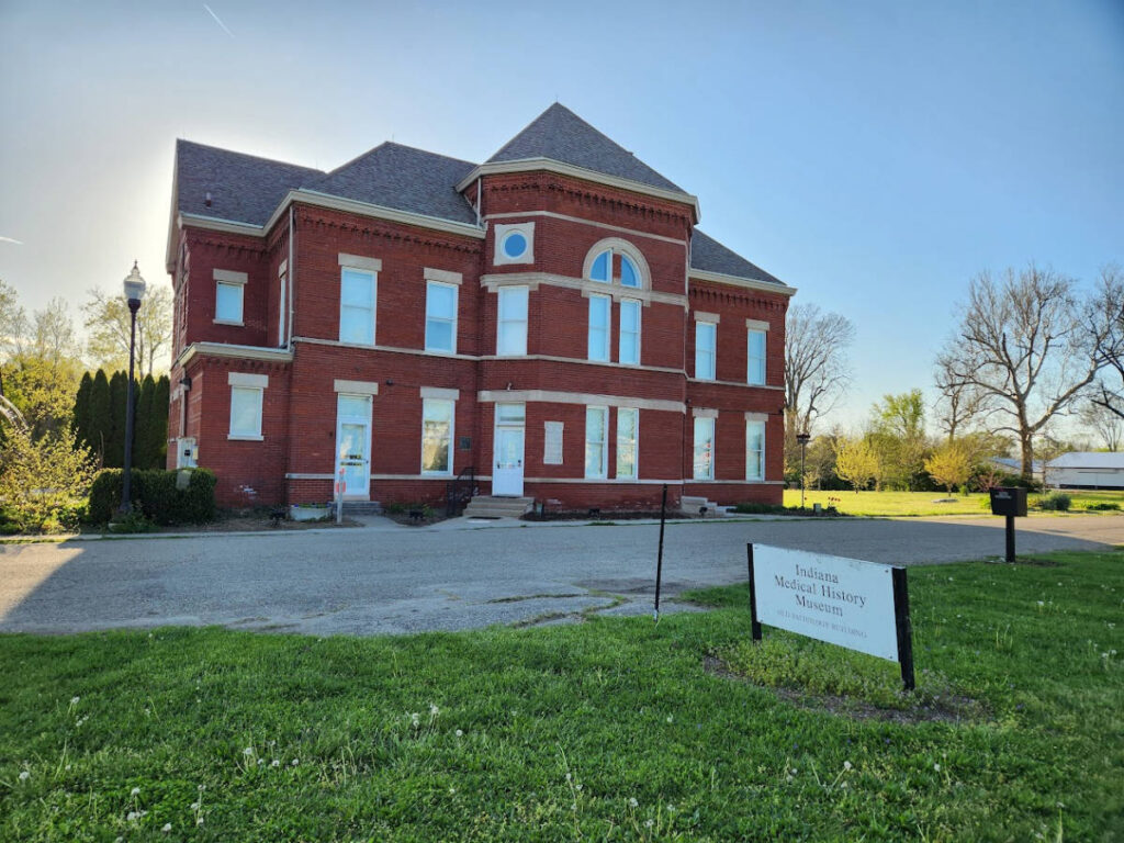 Exterior view of the Indiana Medical History Museum