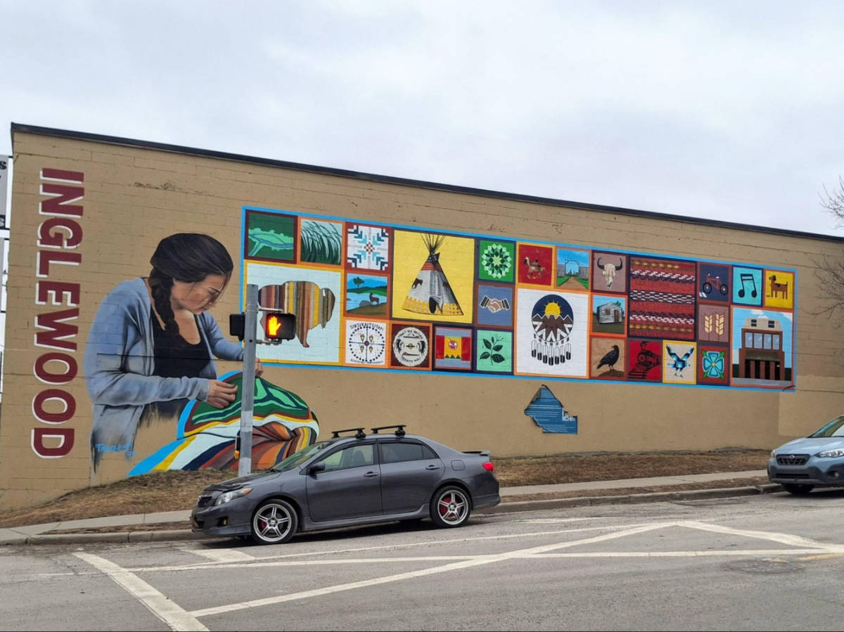 The colorful mural of Inglewood’s Indigenous roots