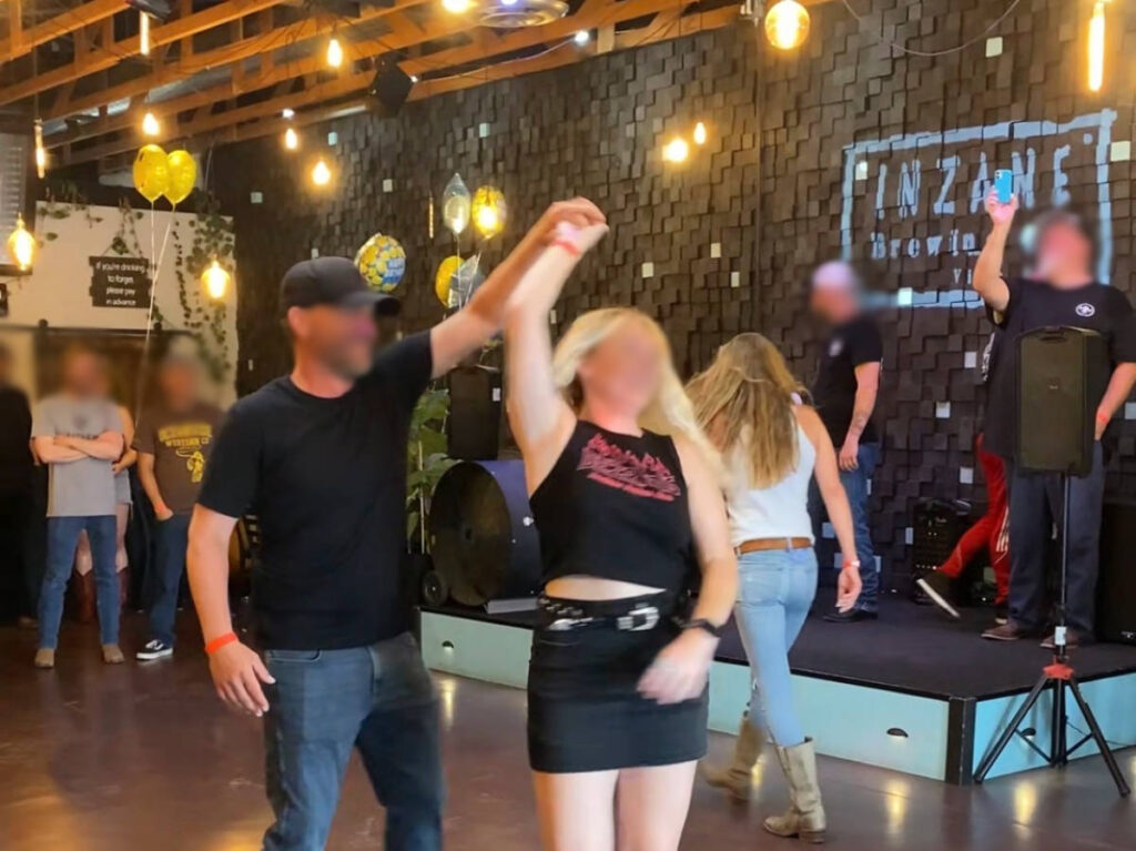 People enjoying their night at Inzane Brewing