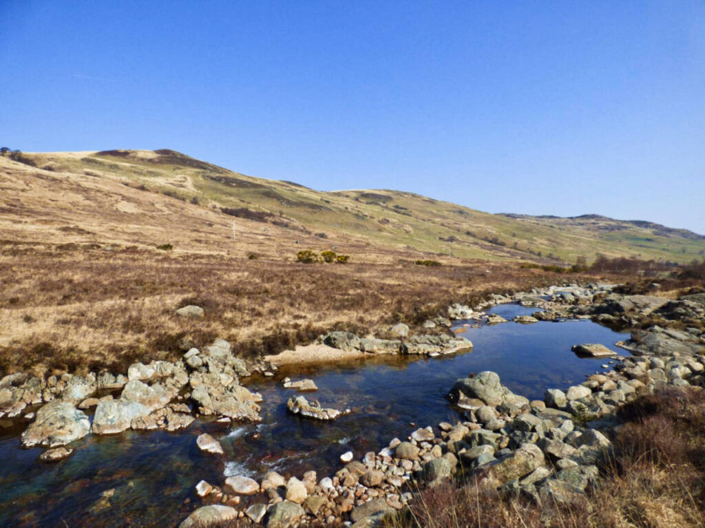 A river at the Isle of Arran