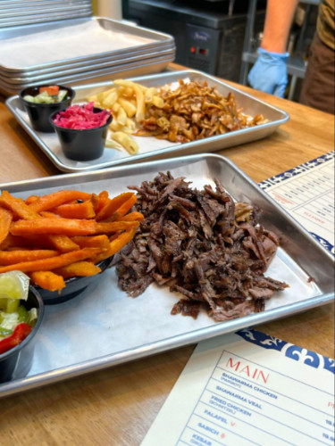 Israeli cuisine served at Asli Mediterranean Grill