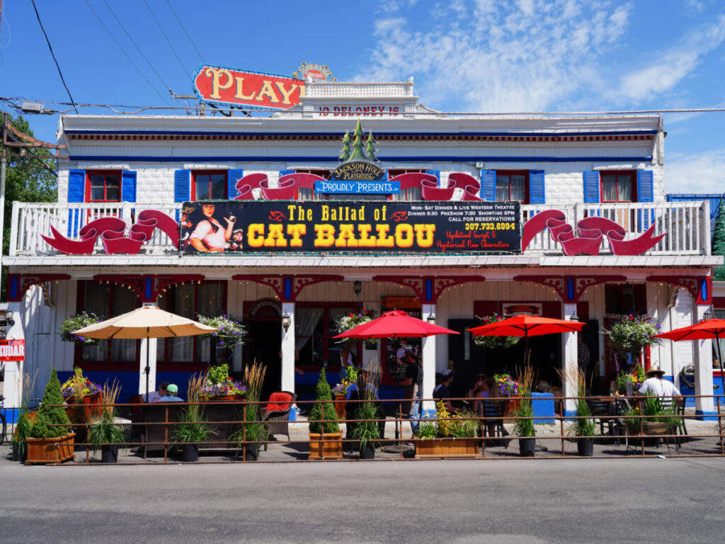 Exterior view of the Jackson Hole Playhouse