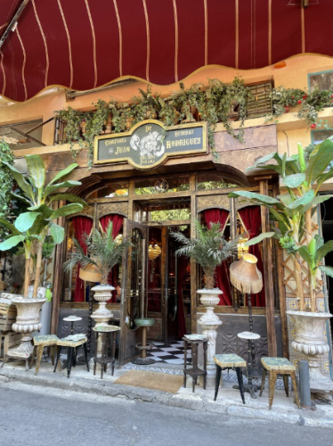 View at the entrance of Juan Rodriguez Bar
