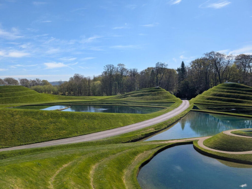View of a Landscape art at Jupiter Artland