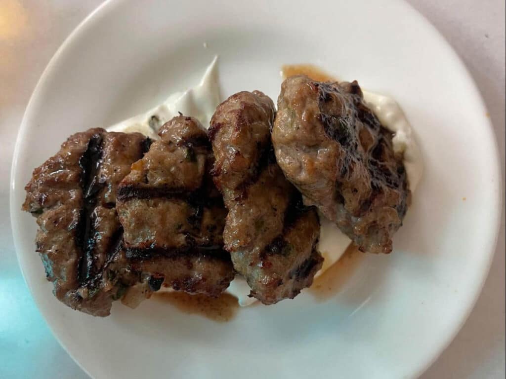 One of the meals served in Kava Neo-Taverna