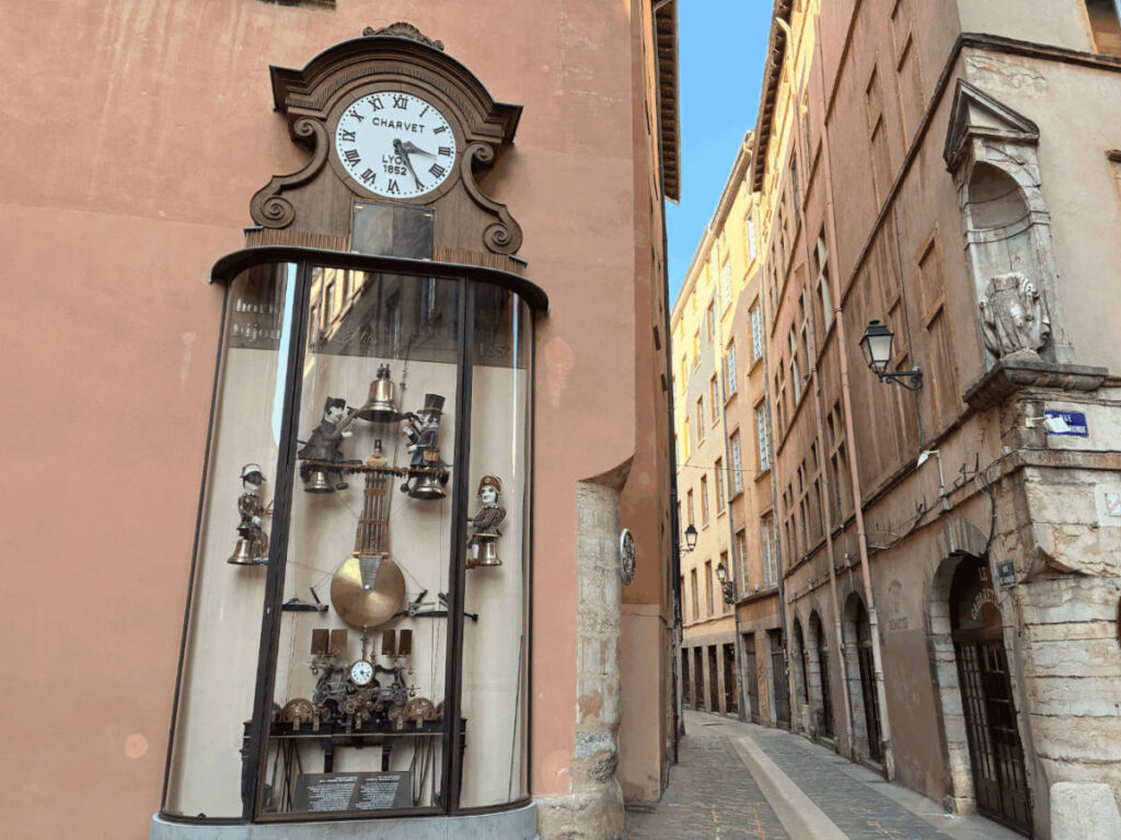 View of the L’Horloge Charvet