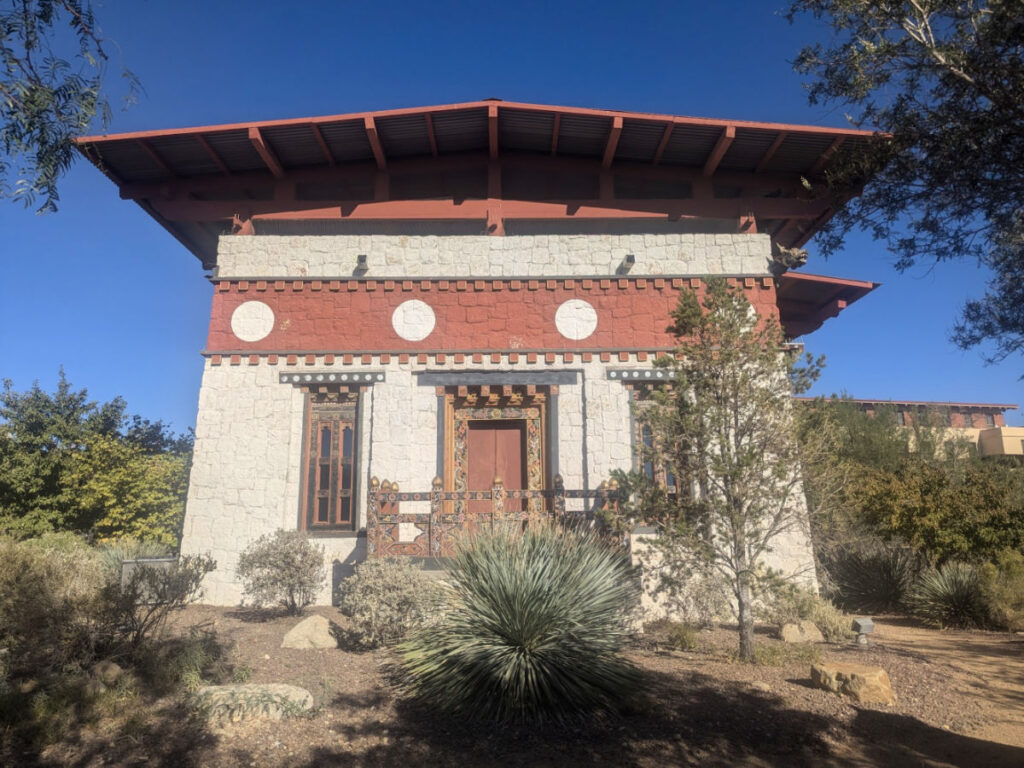 Facade of Lhakhang Temple