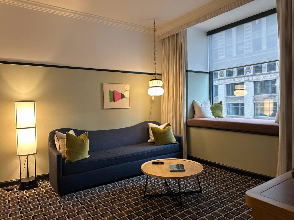 View from the suite's living room in L7 Chicago by Lotte