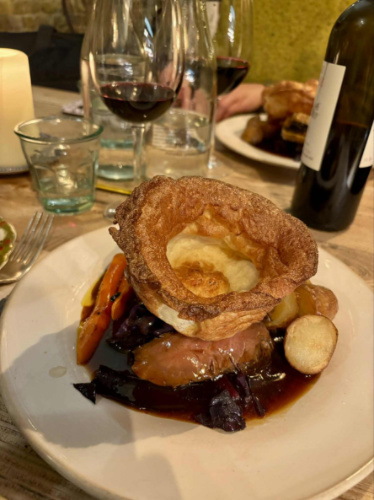 Closeup look of the Sunday Roast