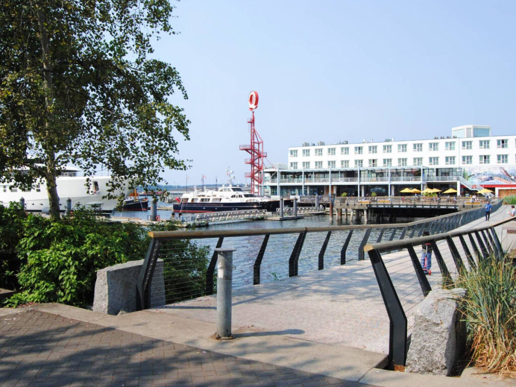 View at the Lonsdale Quay