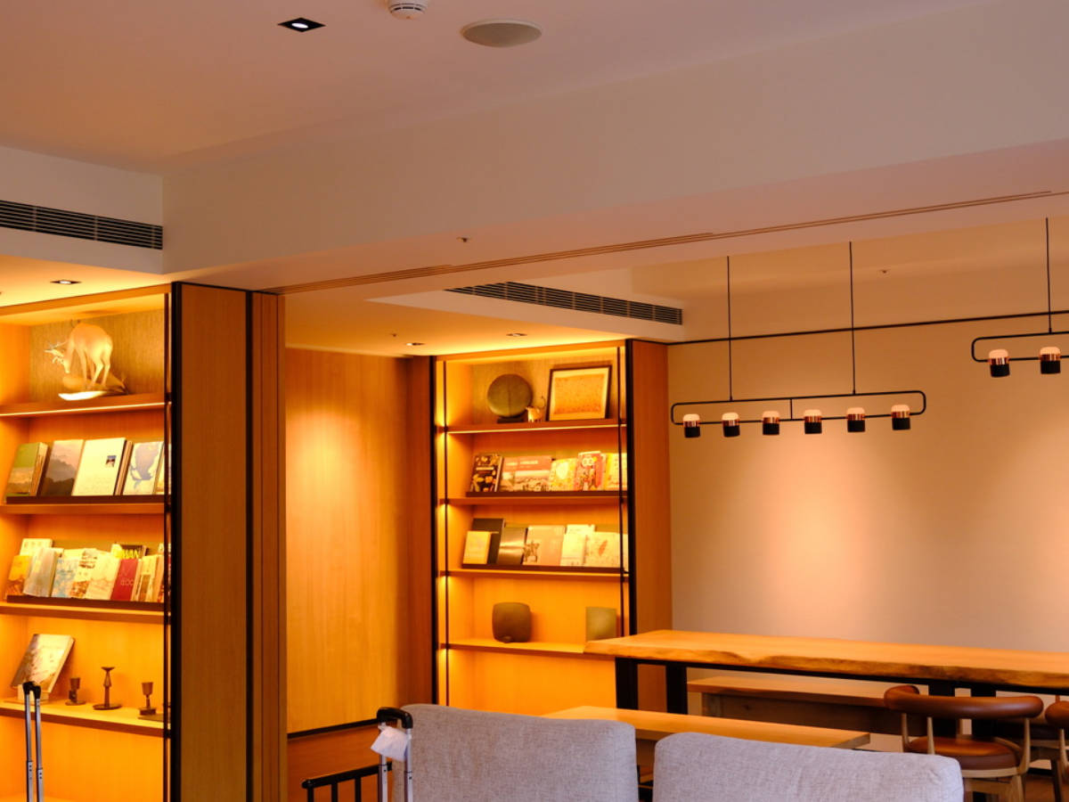 View at the lounge area in MGH Mitsui Garden Hotel