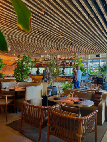 Interior view of MILA in South Beach