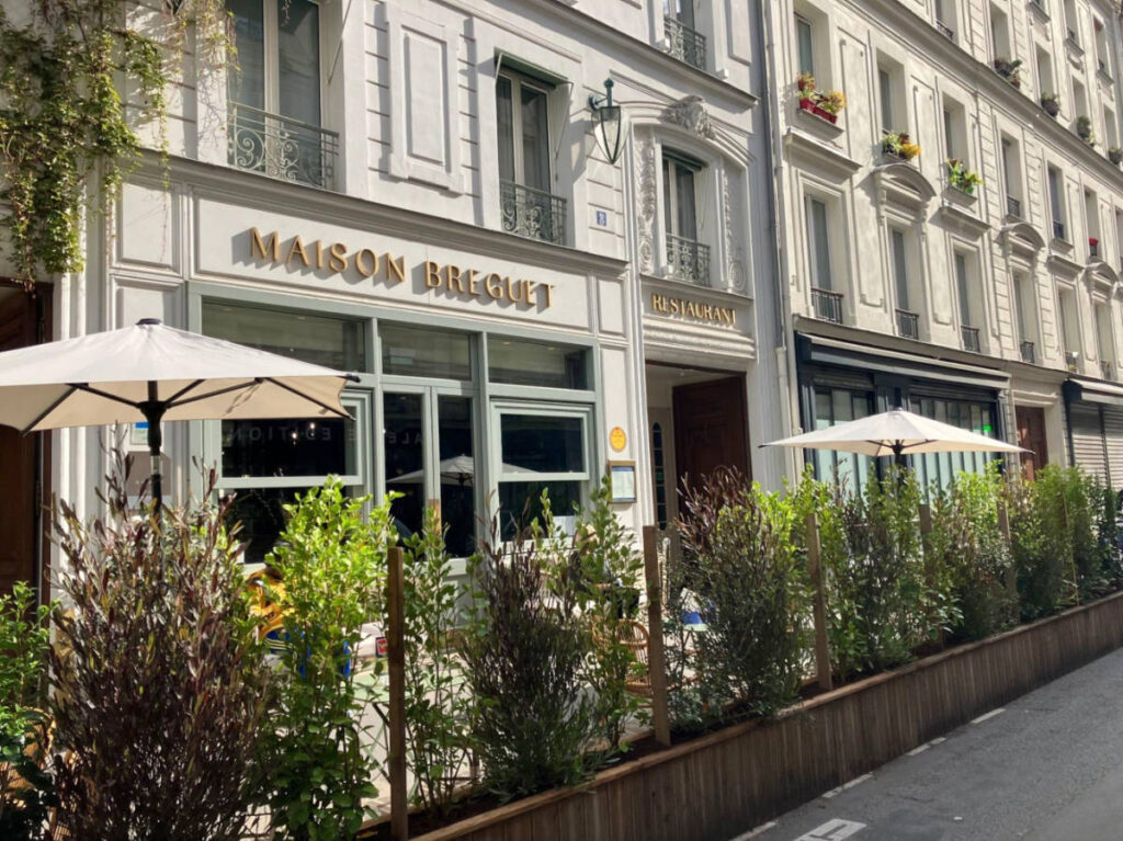Exterior view of the Maison Breguet Hotel