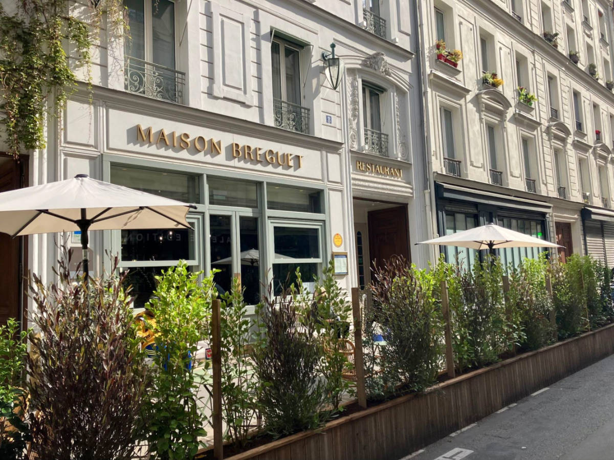 Exterior view of the Maison Breguet Hotel