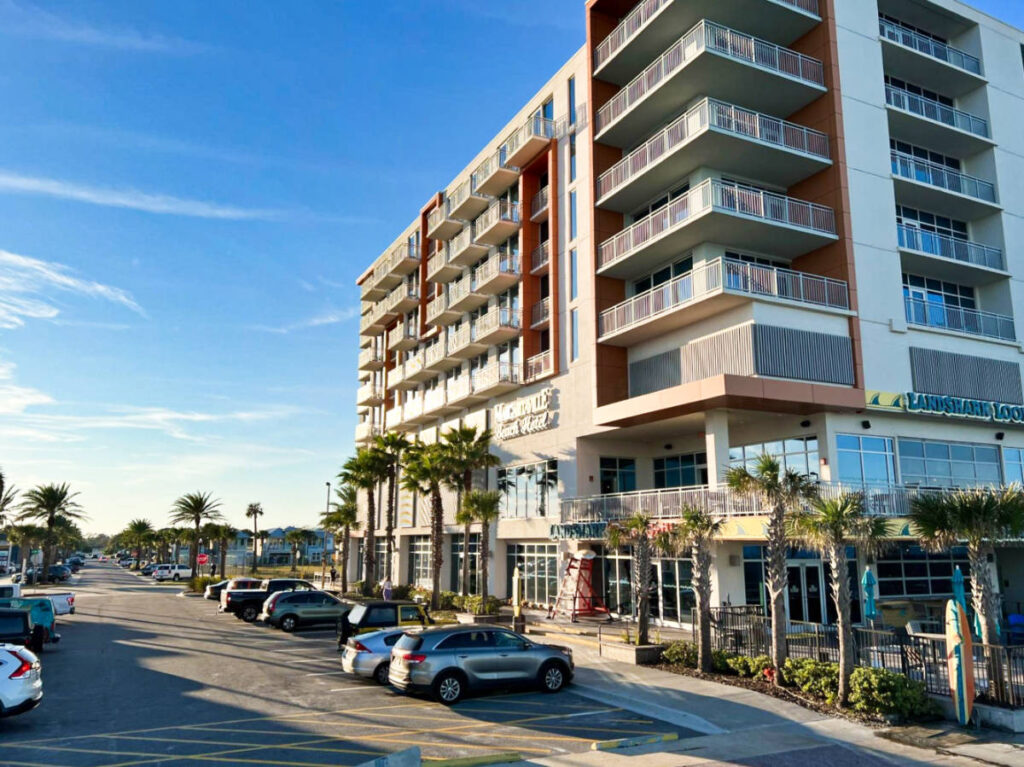 Exterior view of the Margaritaville Jacksonville Beach