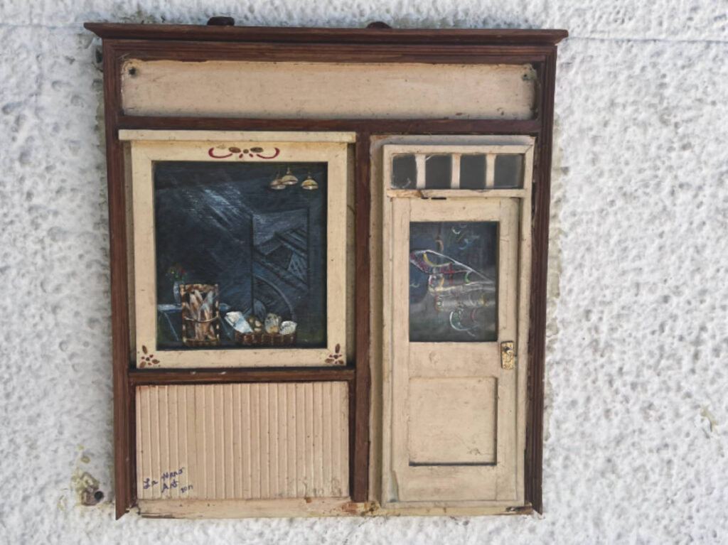 A fairy door made by Michelle Brown