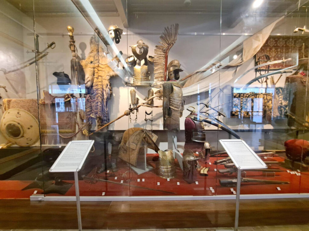 One of the displays found at the Military Museum of Wiekelpolska