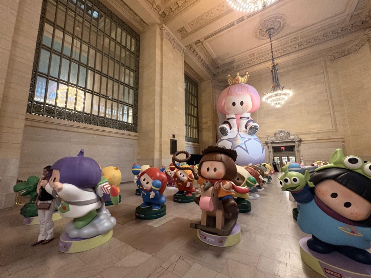 Cute Miniso Exhibition at the Grand Central Terminal