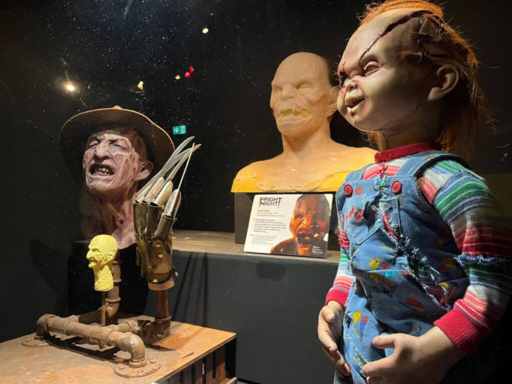 Props displayed at the Museum of Miniatures and Cinema