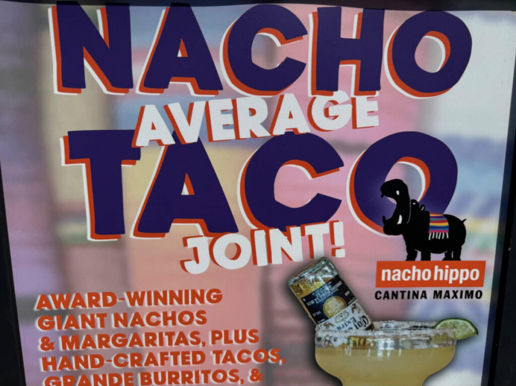 Award poster of Nacho Hippo
