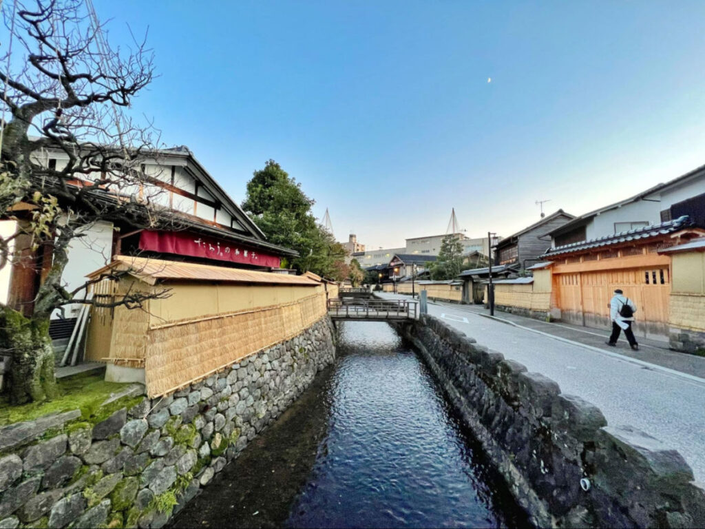 View of a street at Nagamachi “Samurai” District