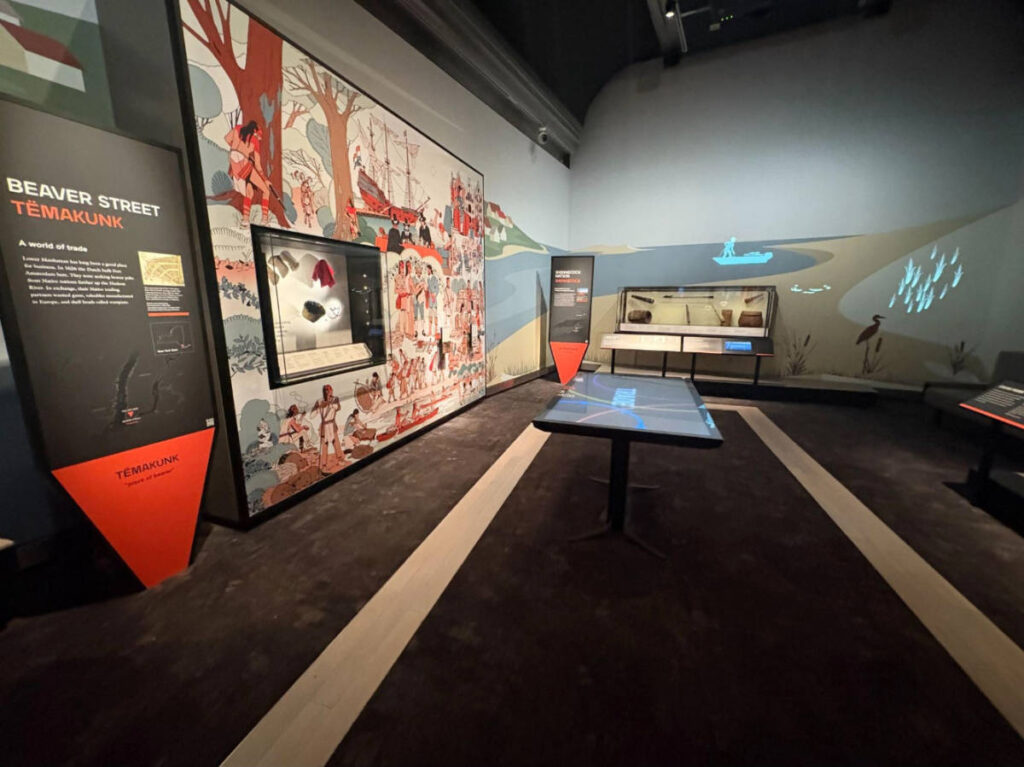 View inside the National Museum of the American Indian