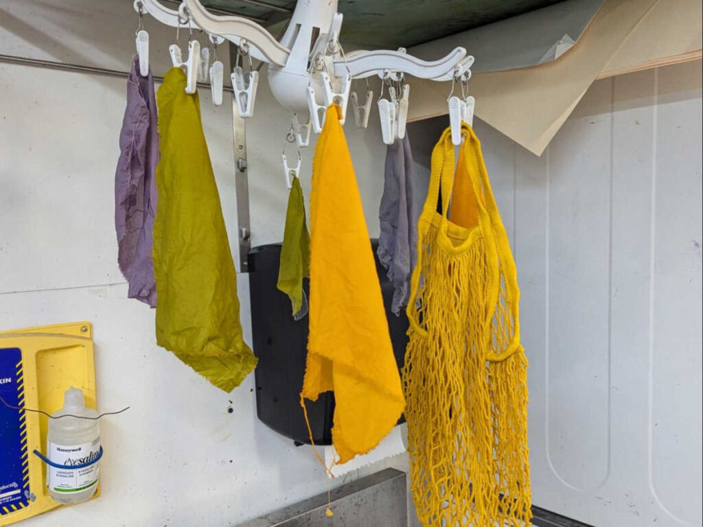 The natural fiber arts hanging
