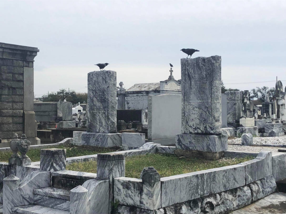 View of a New Orleans’ cemetery