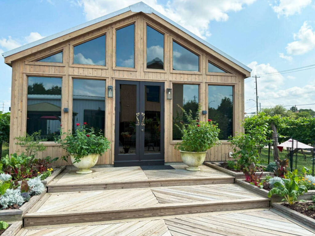 Exterior view of the Nice Winery