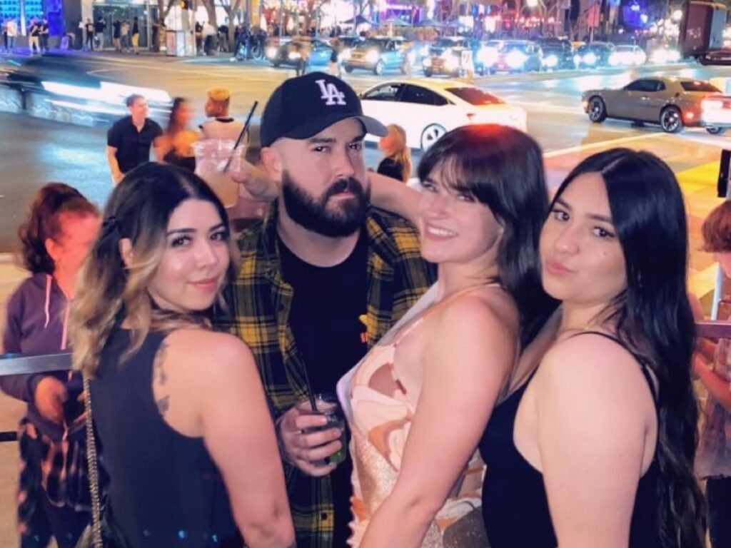 Author Betty and friends hanging out in WeHo