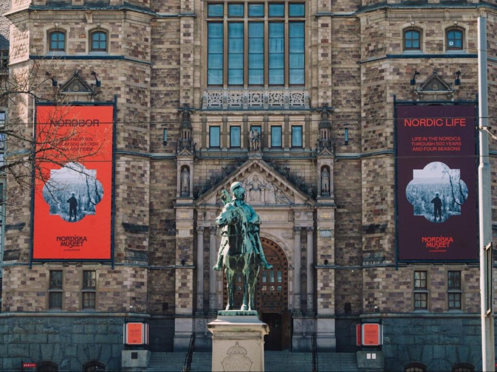 Façade of Nordiska Museet