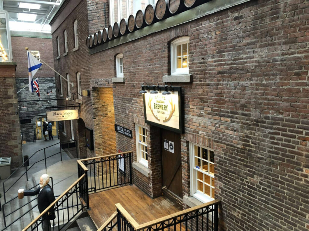 The facade of the original Alexander Keith’s building